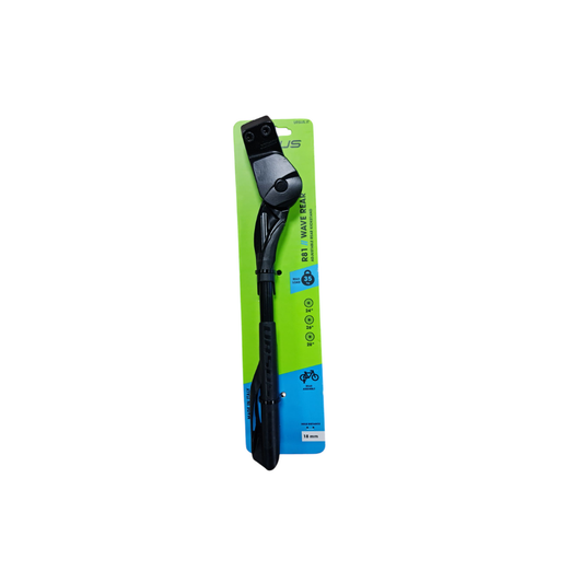 Achterstandaard 24 t/m 29" Ursus Wave met 18 mm bevestigingsplaat - zwart