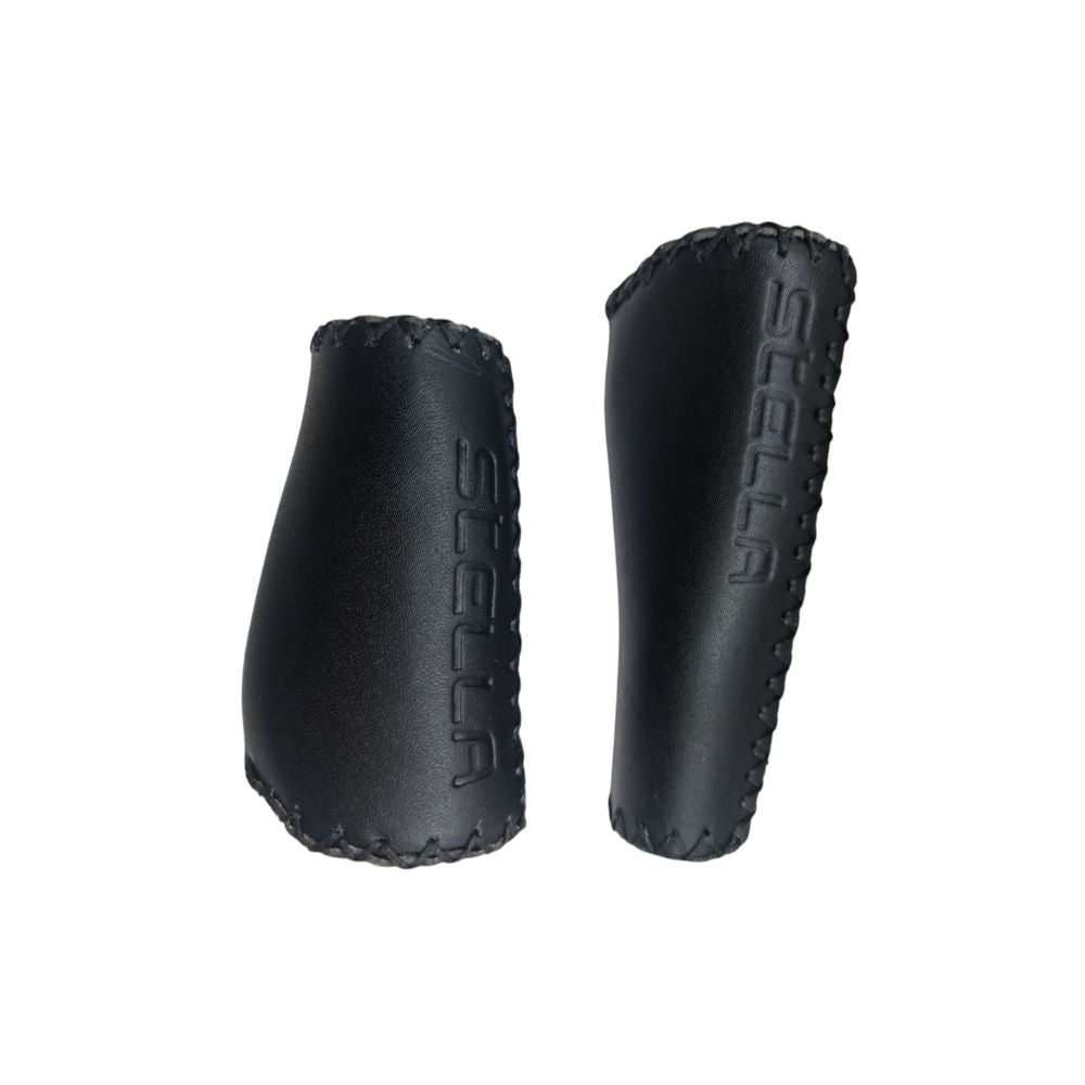 Stella Originele Handvat leer set 135mm/92mm zwart