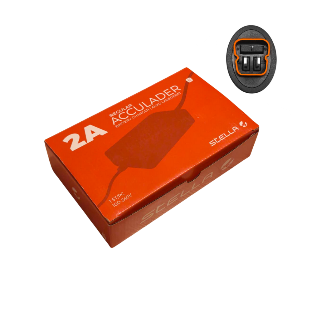 Stella Eleon Oplader - 2.0 / 2.1 Originele Fietsoplader 2 Ah