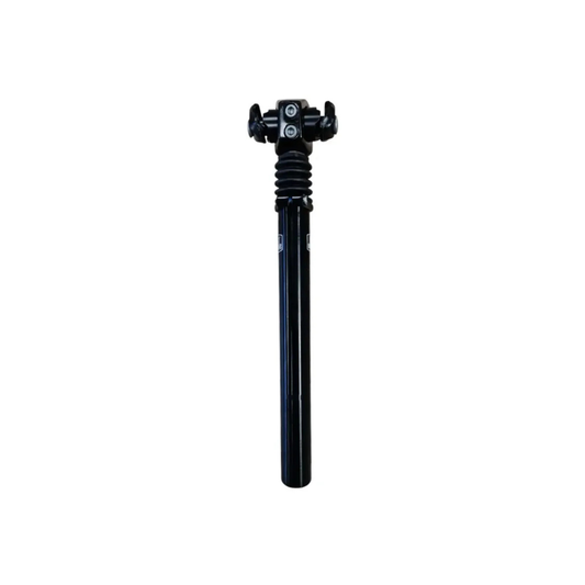 Post Moderne Zadelpen verend 350 mm / 27.2 mm - zwart