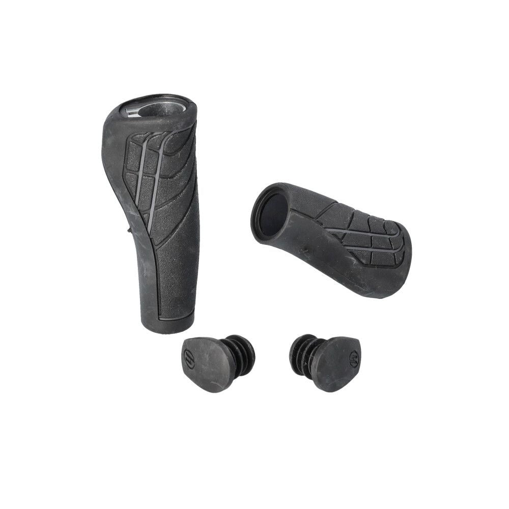 Stella Handvat Herrmans Line 125/90mm zwart/grijs Per Set