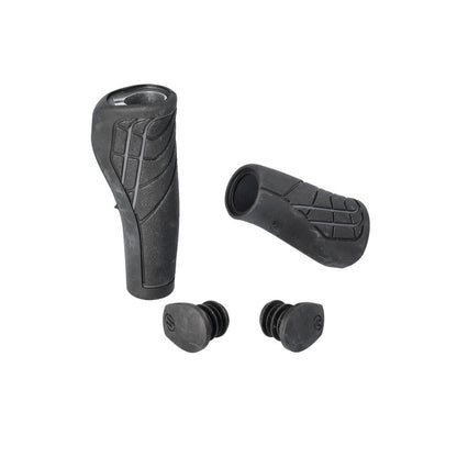Stella Handvat Herrmans Line 125/90mm zwart/grijs Per Set