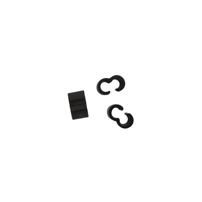 Kabelclip 2-weg zwart – kabelhouder voor rem- en versnellingskabel (set van 3)