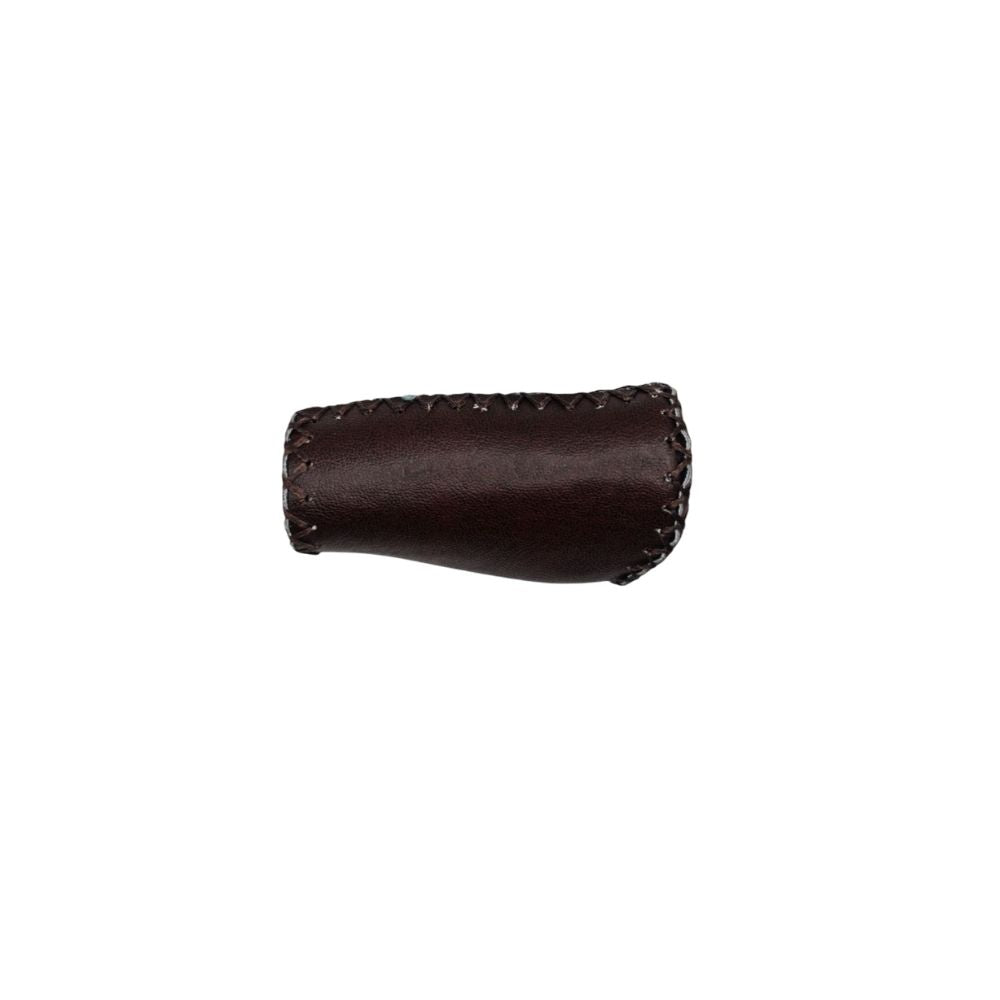 Stella Originele Handvat leer rechts 92mm donker bruin